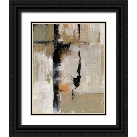 Gesture II Black Ornate Wood Framed Art Print with Double Matting by OToole, Tim