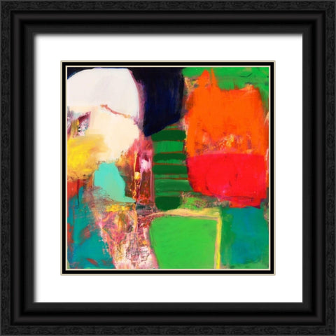 Heart Chambers Black Ornate Wood Framed Art Print with Double Matting by Fuchs, Jodi