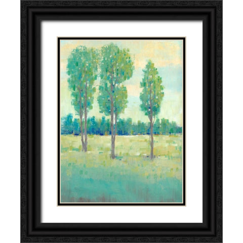 Spring Day II Black Ornate Wood Framed Art Print with Double Matting by OToole, Tim