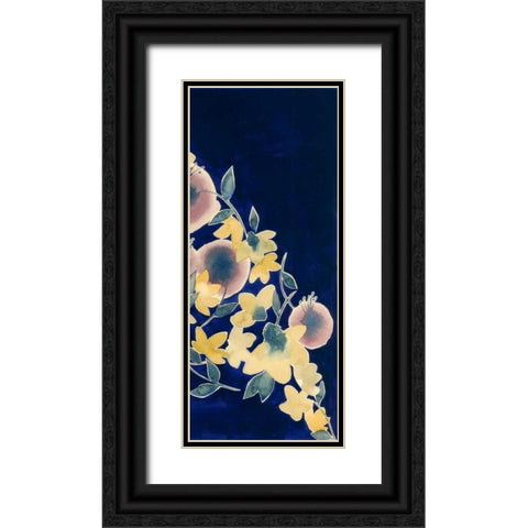 Botanical Gale III Black Ornate Wood Framed Art Print with Double Matting by Popp, Grace