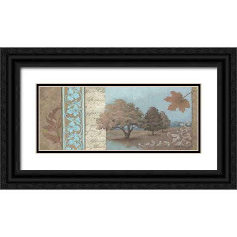 Fall Beauty Black Ornate Wood Framed Art Print with Double Matting by Phillips, Anita