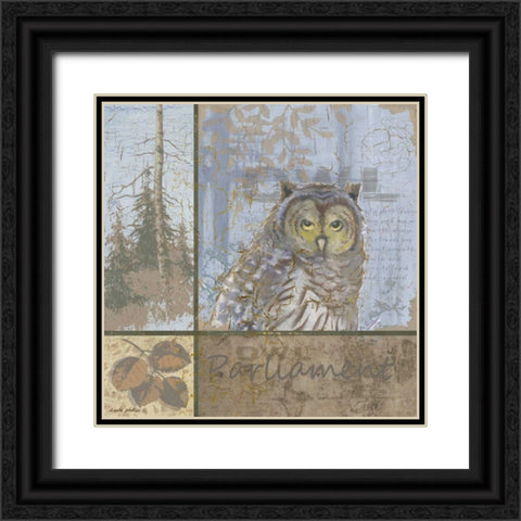 Parliament Black Ornate Wood Framed Art Print with Double Matting by Phillips, Anita