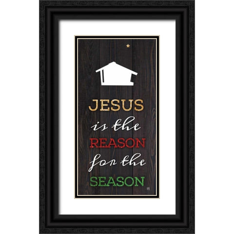 The Reason Black Ornate Wood Framed Art Print with Double Matting by Perrenoud, Aubree