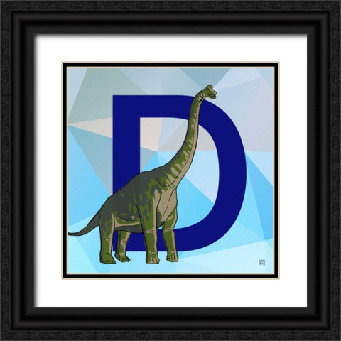 D Black Ornate Wood Framed Art Print with Double Matting by Perrenoud, Aubree