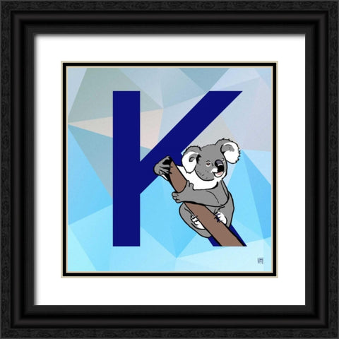 K  Black Ornate Wood Framed Art Print with Double Matting by Perrenoud, Aubree