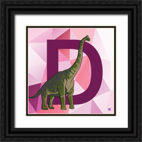 D Black Ornate Wood Framed Art Print with Double Matting by Perrenoud, Aubree