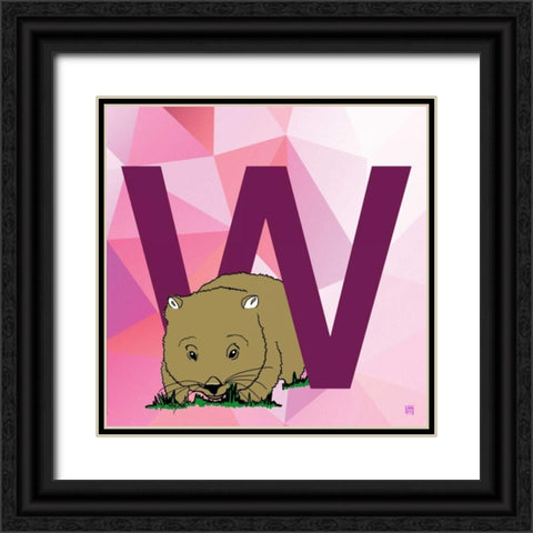 W Black Ornate Wood Framed Art Print with Double Matting by Perrenoud, Aubree