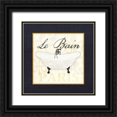 Le Bain - Tub Black Ornate Wood Framed Art Print with Double Matting by Perrenoud, Aubree