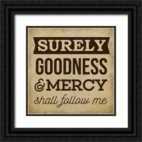 Surely Black Ornate Wood Framed Art Print with Double Matting by Perrenoud, Aubree