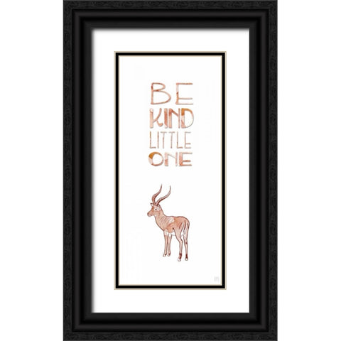 Kind Little One Black Ornate Wood Framed Art Print with Double Matting by Perrenoud, Aubree