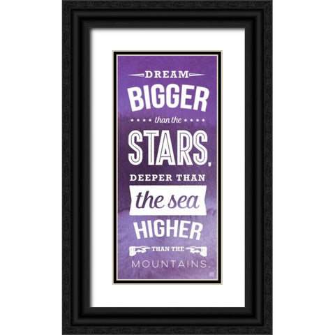 The Sea Dark Black Ornate Wood Framed Art Print with Double Matting by Perrenoud, Aubree