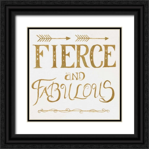 Fabulous Black Ornate Wood Framed Art Print with Double Matting by Shamp, Cindy