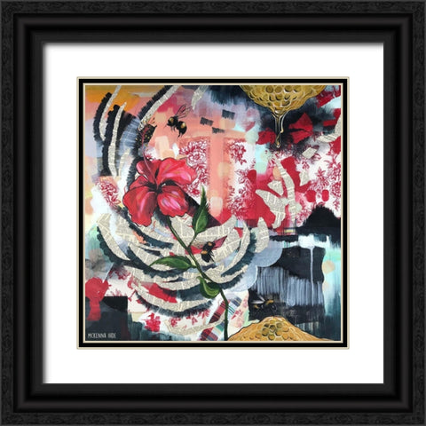 HiBeeScus Black Ornate Wood Framed Art Print with Double Matting by Ihde, McKenna