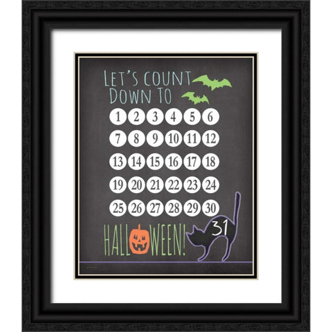 Countdown Black Ornate Wood Framed Art Print with Double Matting by Moulton, Jo