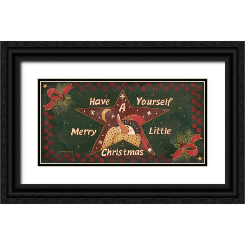 Have Yourself Black Ornate Wood Framed Art Print with Double Matting by Moulton, Jo