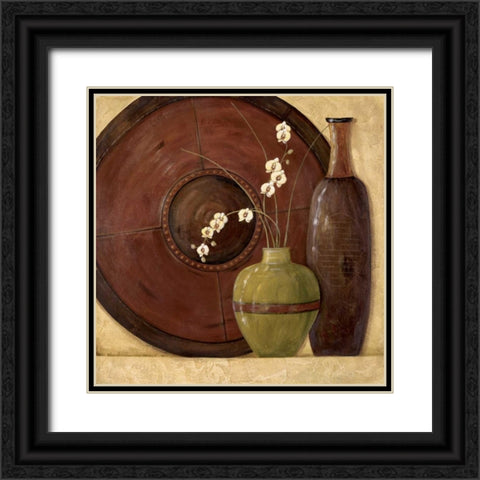 Harvest Harmony II Black Ornate Wood Framed Art Print with Double Matting by Moulton, Jo