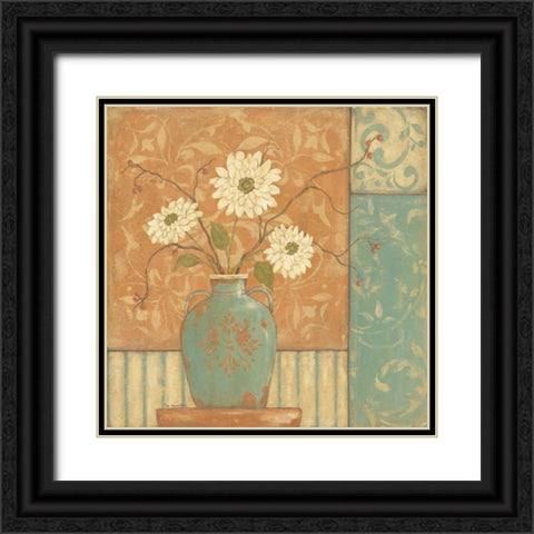 Calm Influence Black Ornate Wood Framed Art Print with Double Matting by Moulton, Jo