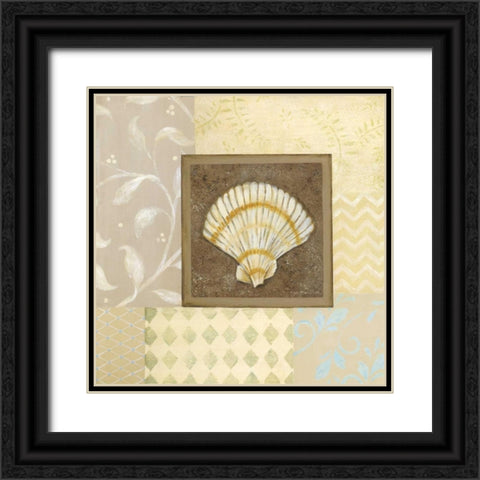 Gifts of the Sea I Black Ornate Wood Framed Art Print with Double Matting by Moulton, Jo