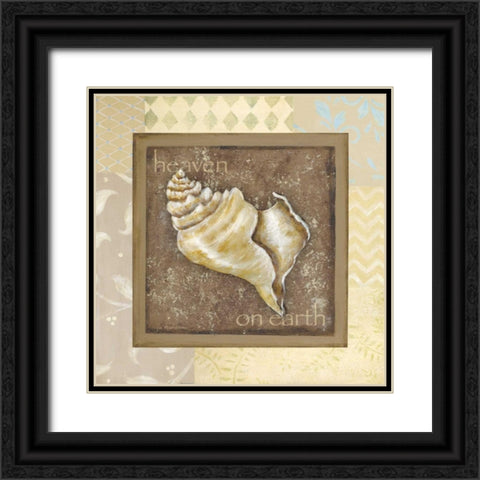 Heaven on Earth Black Ornate Wood Framed Art Print with Double Matting by Moulton, Jo