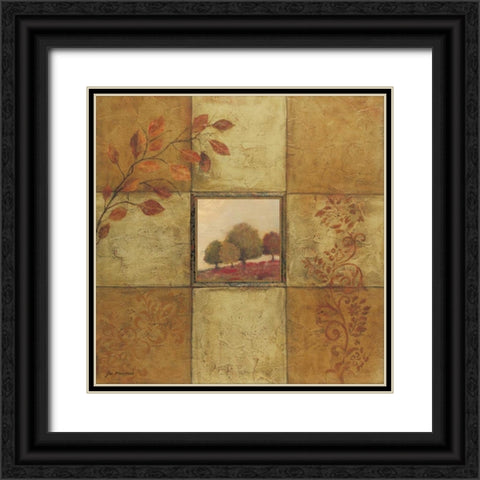 Golden Day II Black Ornate Wood Framed Art Print with Double Matting by Moulton, Jo