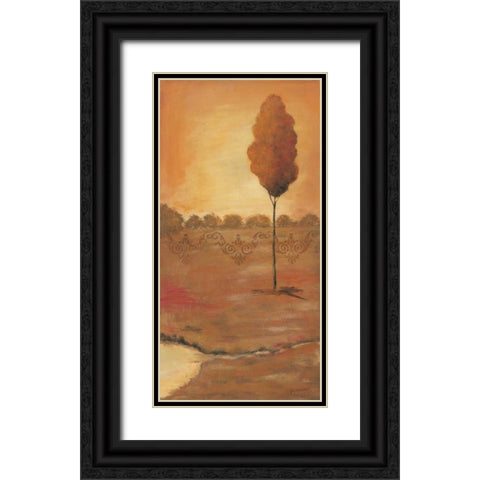 Natures Hue II Black Ornate Wood Framed Art Print with Double Matting by Moulton, Jo
