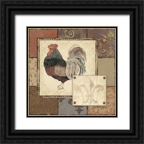 . Black Ornate Wood Framed Art Print with Double Matting by Moulton, Jo