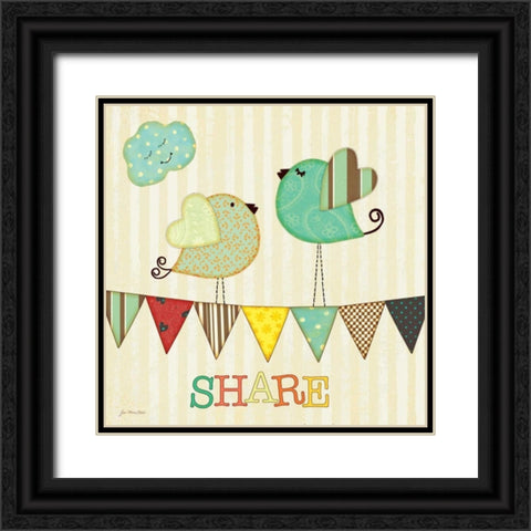 Share Black Ornate Wood Framed Art Print with Double Matting by Moulton, Jo