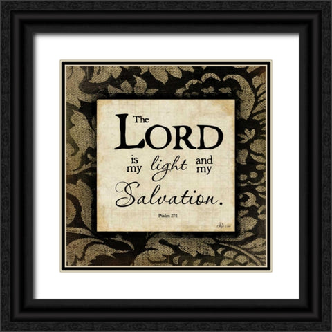 The Lord Black Ornate Wood Framed Art Print with Double Matting by Pugh, Jennifer