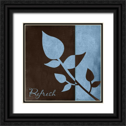 Refresh Black Ornate Wood Framed Art Print with Double Matting by Pugh, Jennifer