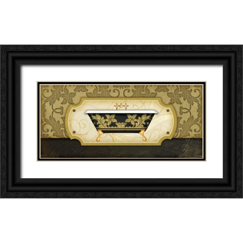 Relax in Style Black Ornate Wood Framed Art Print with Double Matting by Pugh, Jennifer