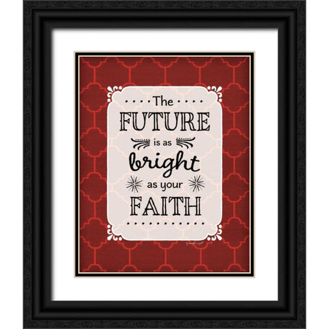 The Future Black Ornate Wood Framed Art Print with Double Matting by Pugh, Jennifer