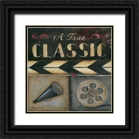 Classic Black Ornate Wood Framed Art Print with Double Matting by Lewis, Kim