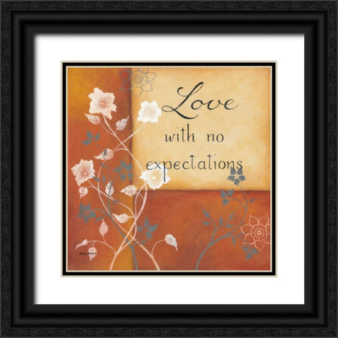Expectations Black Ornate Wood Framed Art Print with Double Matting by Lewis, Kim