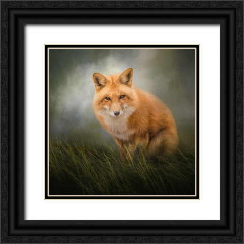 Sweet Grass Black Ornate Wood Framed Art Print with Double Matting by Parker, Kelley