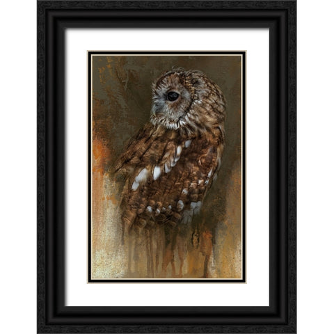 In the Veil of Autumn Black Ornate Wood Framed Art Print with Double Matting by Parker, Kelley