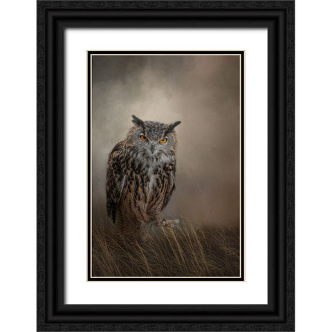 One Foot Forward Black Ornate Wood Framed Art Print with Double Matting by Parker, Kelley