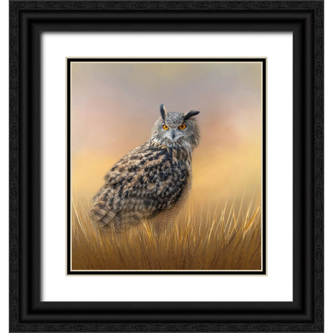Start of a New Day Black Ornate Wood Framed Art Print with Double Matting by Parker, Kelley