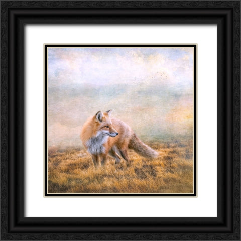 Seeking Mischief Black Ornate Wood Framed Art Print with Double Matting by Parker, Kelley