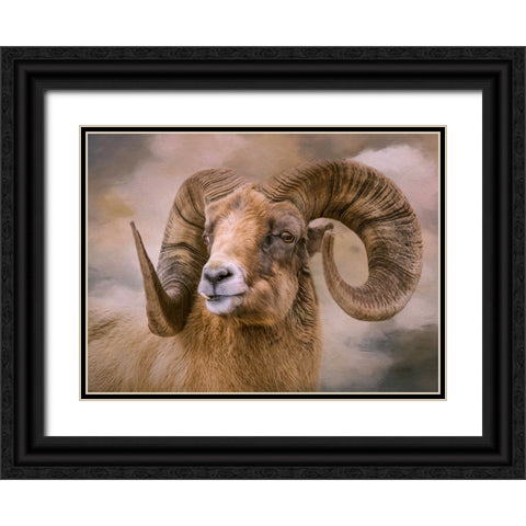 Mountain Dweller Black Ornate Wood Framed Art Print with Double Matting by Parker, Kelley