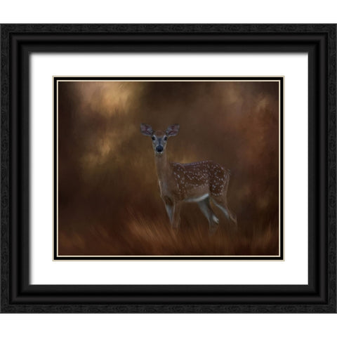 Golden Coast Black Ornate Wood Framed Art Print with Double Matting by Parker, Kelley