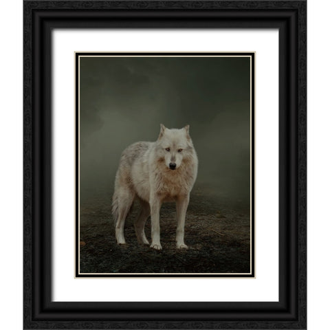Spirit Guide Black Ornate Wood Framed Art Print with Double Matting by Parker, Kelley