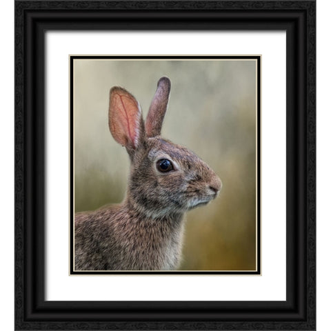 All Ears Black Ornate Wood Framed Art Print with Double Matting by Parker, Kelley