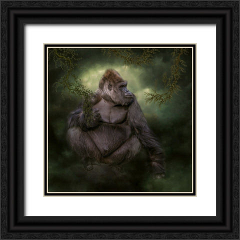 Welcome to the Safari Black Ornate Wood Framed Art Print with Double Matting by Parker, Kelley