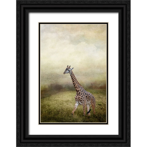 Passing Through Black Ornate Wood Framed Art Print with Double Matting by Parker, Kelley