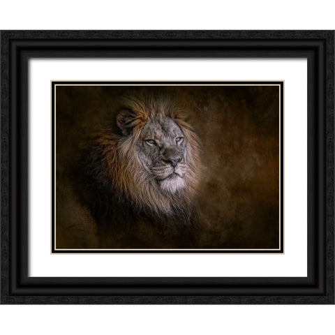 Inner Strength Black Ornate Wood Framed Art Print with Double Matting by Parker, Kelley