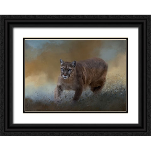 Need for Speed Black Ornate Wood Framed Art Print with Double Matting by Parker, Kelley