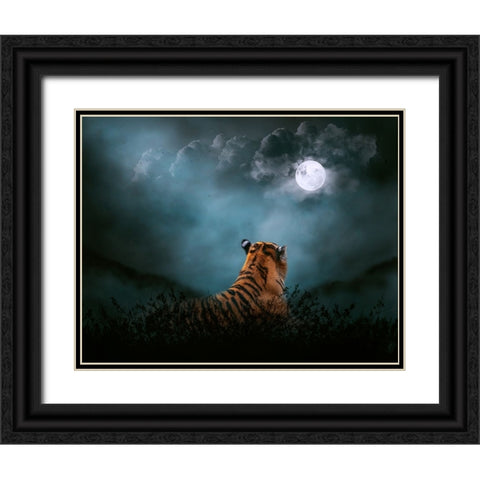 Light on the Kingdom Black Ornate Wood Framed Art Print with Double Matting by Parker, Kelley