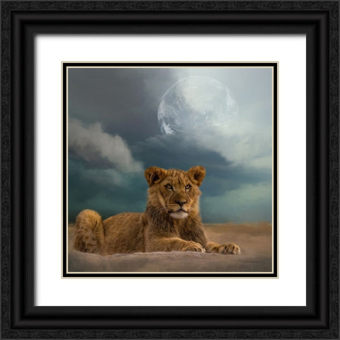 What the Future Holds Black Ornate Wood Framed Art Print with Double Matting by Parker, Kelley