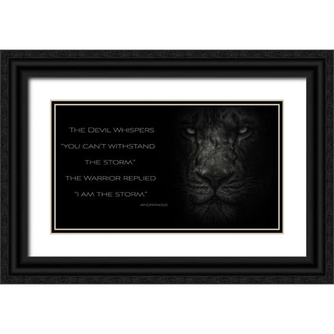 The Beast Within Black Ornate Wood Framed Art Print with Double Matting by Parker, Kelley