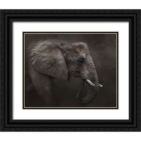 Ancient Wisdom Black Ornate Wood Framed Art Print with Double Matting by Parker, Kelley